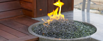 San Francisco Deck with firepit