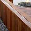 Ipe Deck boards used for seating